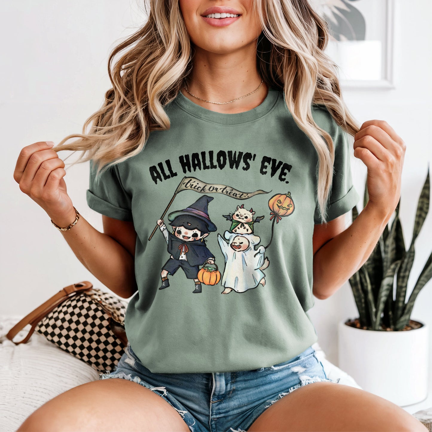 Trick-or-Treat T-Shirt - Spooky Season Essential