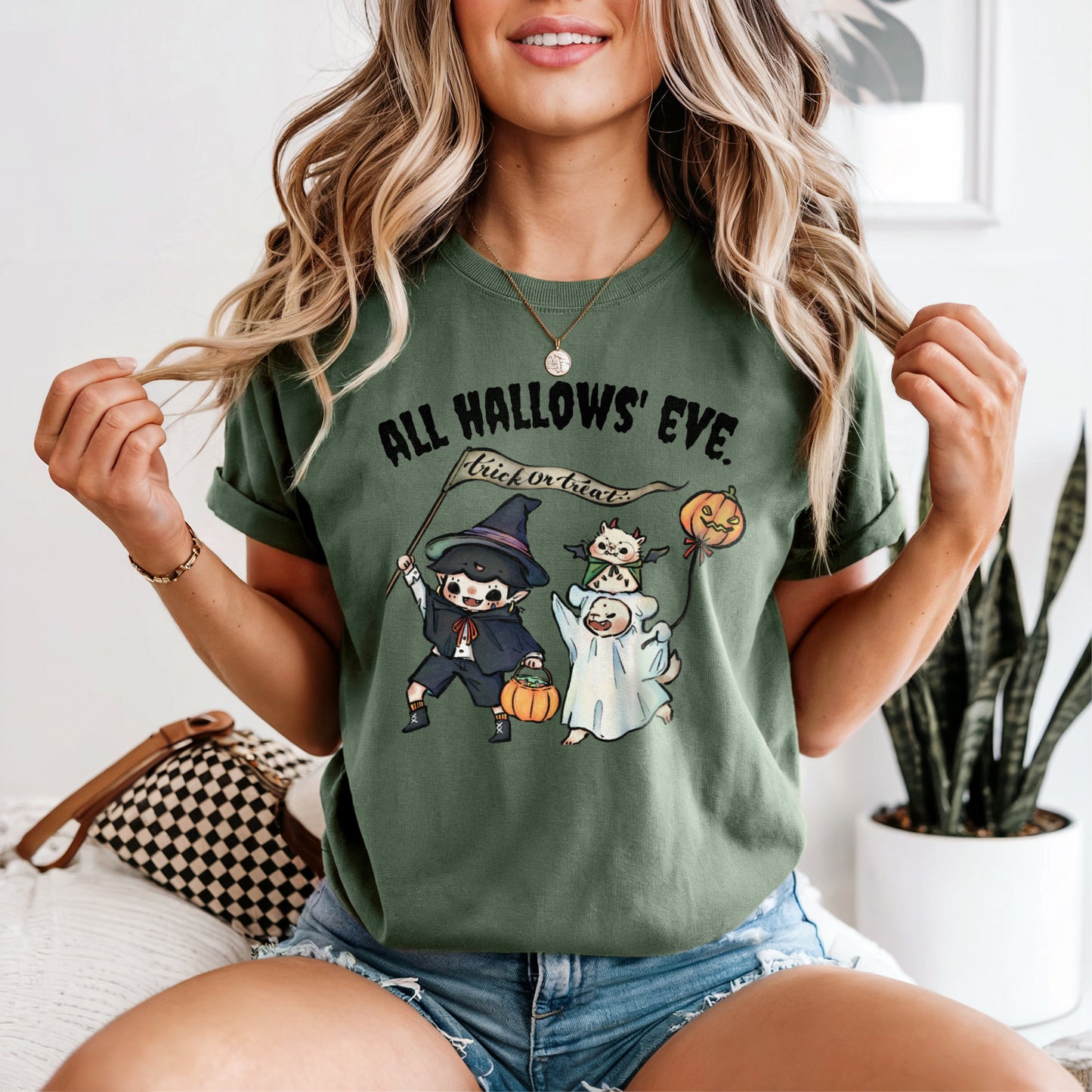 Trick-or-Treat T-Shirt - Spooky Season Essential