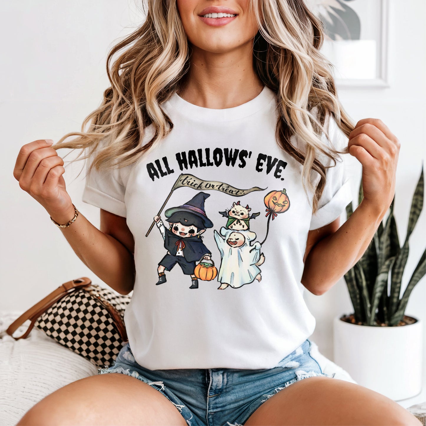 Trick-or-Treat T-Shirt - Spooky Season Essential