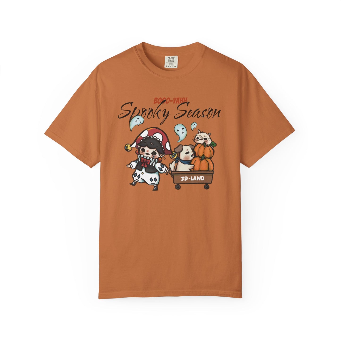 Comfort-color-T-Shirt-Yam-Halloween-Pumpkin-Truck