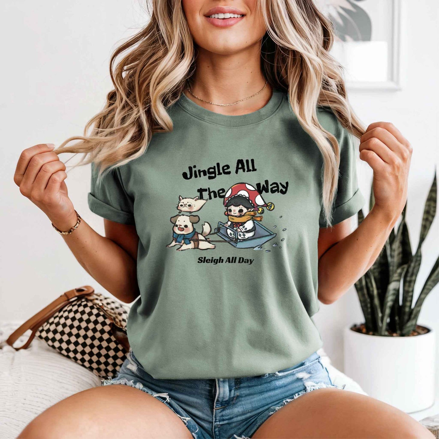 Skiing T-Shirt - Christmas Essential