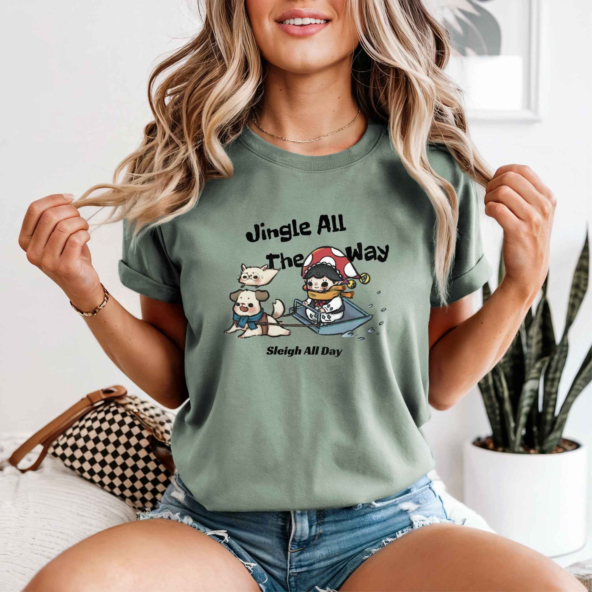 Skiing T-Shirt - Christmas Essential