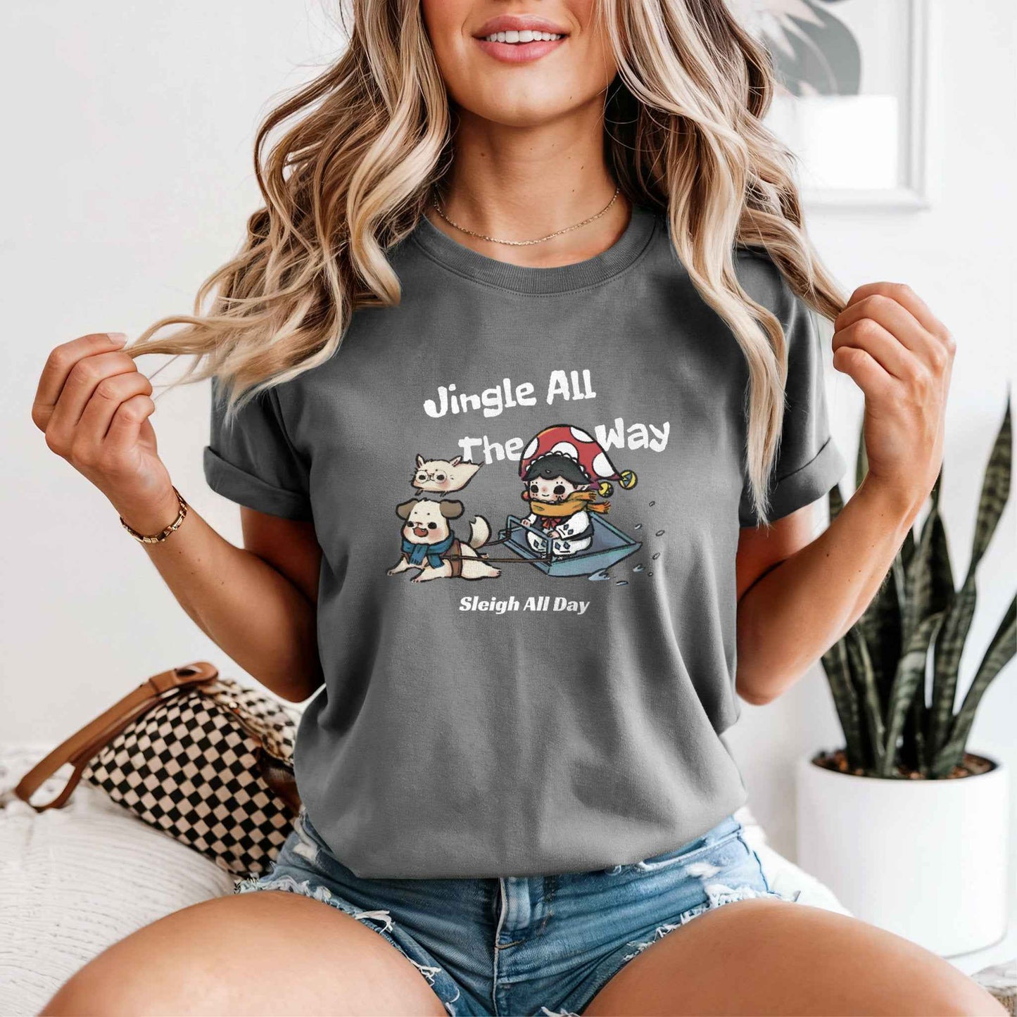 Skiing T-Shirt - Christmas Essential