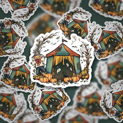 JPLAND Halloween Circus Vinyl Sticker – Halloween Planner Set