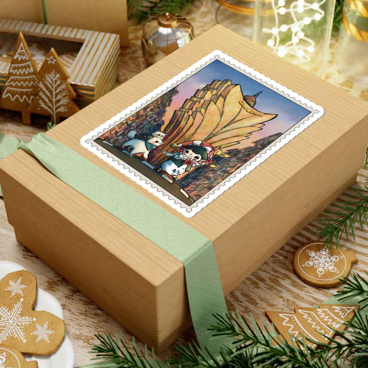 Macao Cityscape Vinyl Sticker for Planners & Journals