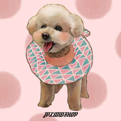 皮克樂園風格定制似顏繪