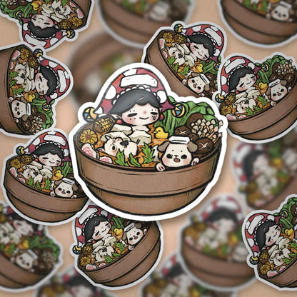 JPLAND Sukiyaki Vinyl Sticker – Four Seasons Weekly Planner Set