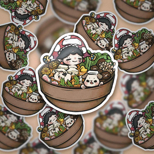 JPLAND Sukiyaki Vinyl Sticker – Four Seasons Weekly Planner Set