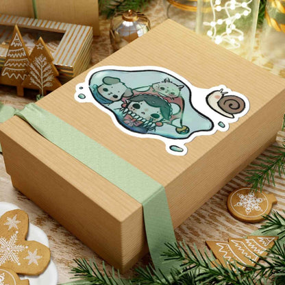 JPLAND Water reflection Vinyl Sticker – Four Seasons Weekly Planner Set