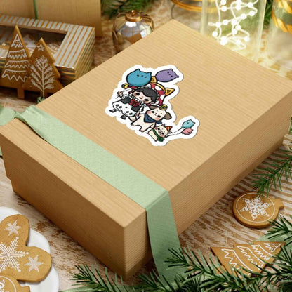 JPLAND Balloon Vinyl Sticker – Four Seasons Weekly Planner Set