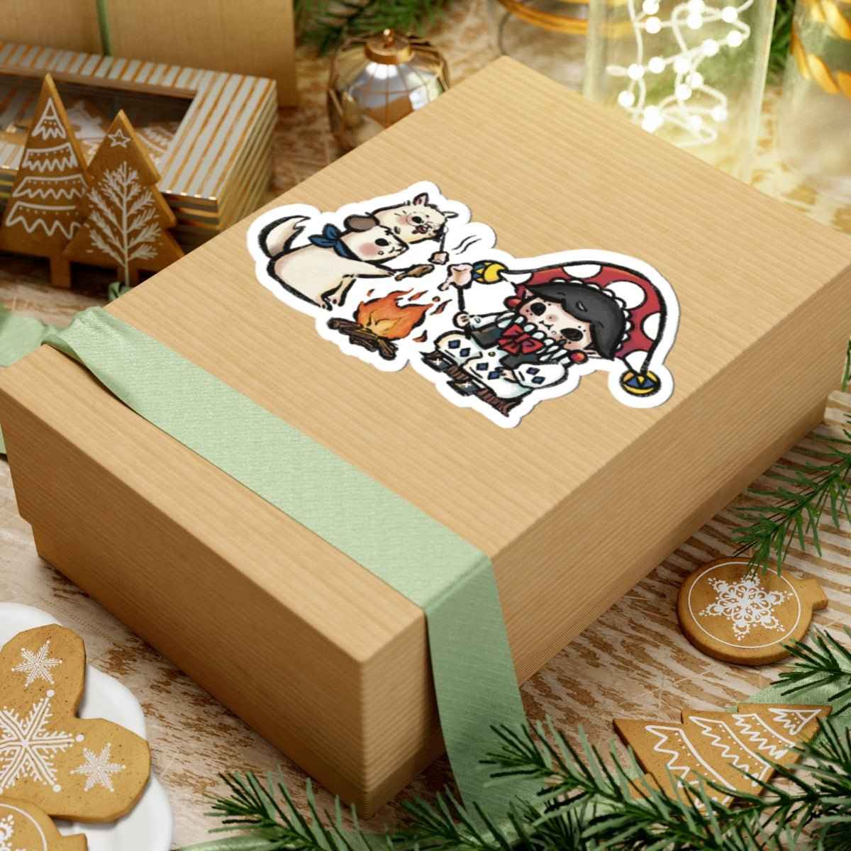 JPLAND Barbecue Vinyl Sticker – Four Seasons Weekly Planner Set