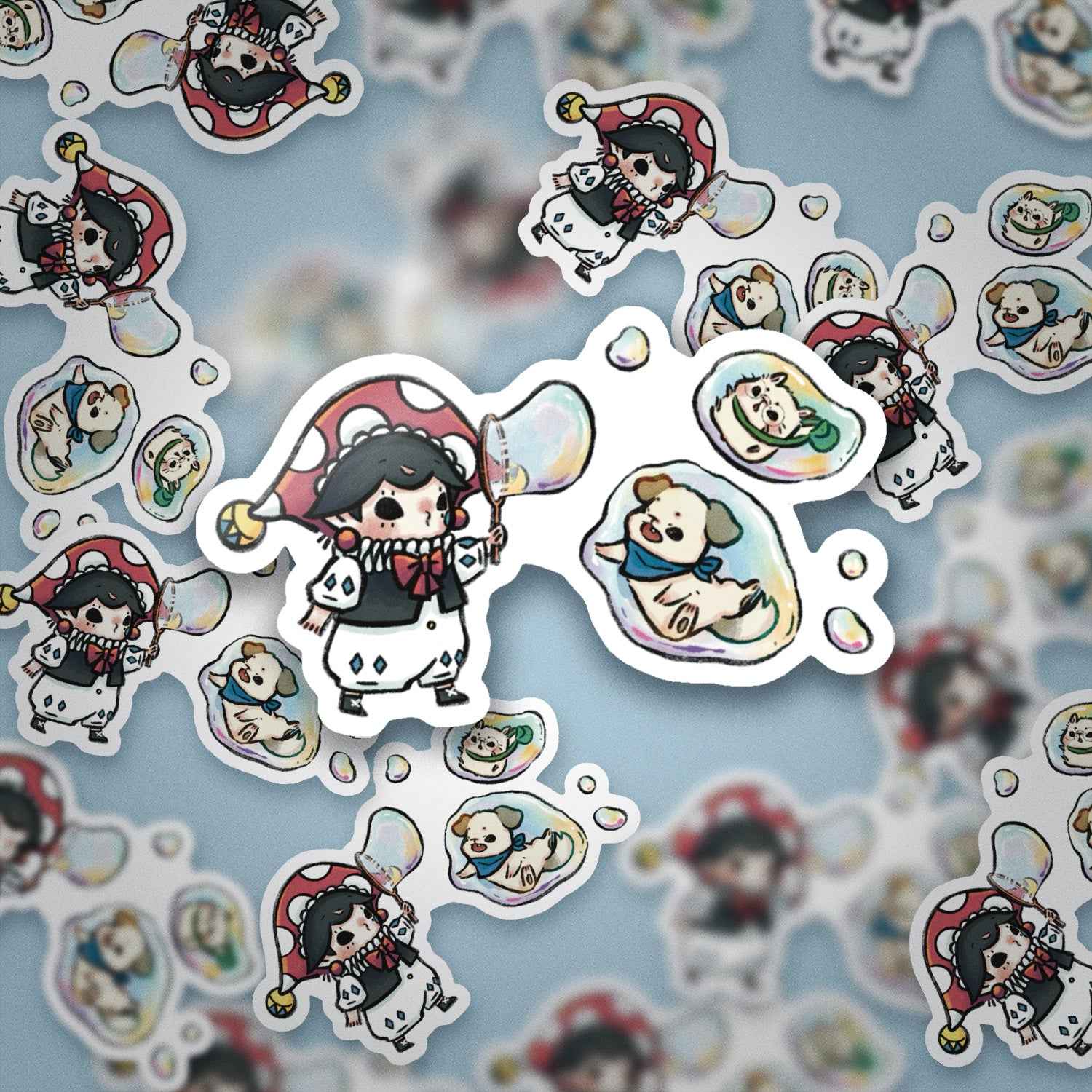 JPLAND Bubbles Vinyl Sticker – Four Seasons Weekly Planner Set