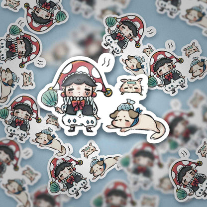 JPLAND Fan Vinyl Sticker – Four Seasons Weekly Planner Set