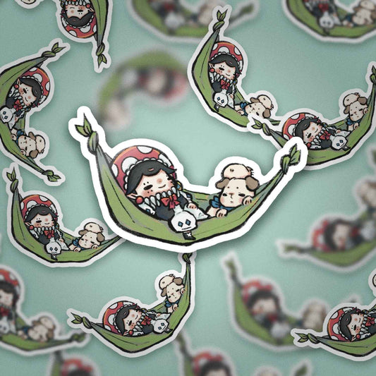 JPLAND Hammock Vinyl Sticker – Four Seasons Weekly Planner Set