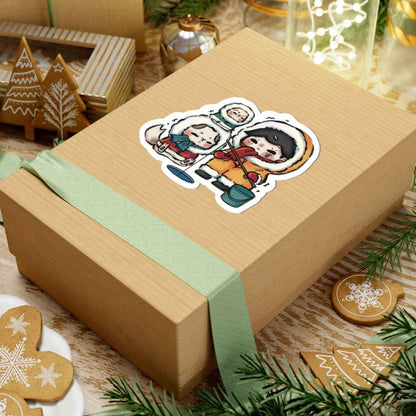 JPLAND Ice fishing Vinyl Sticker – Four Seasons Weekly Planner Set