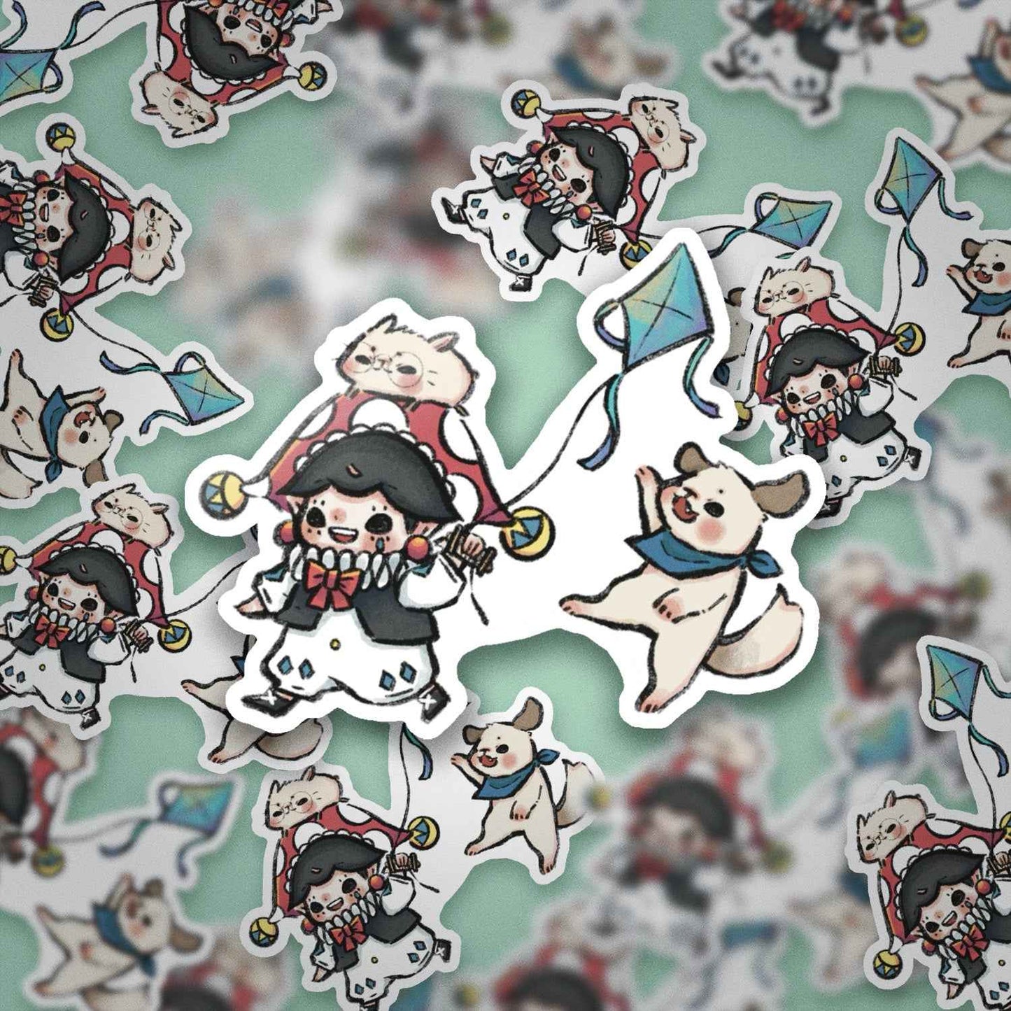 JPLAND Kite Vinyl Sticker – Four Seasons Weekly Planner Set