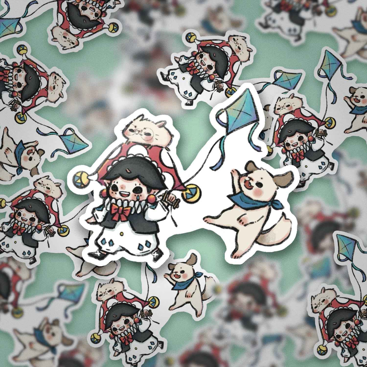 JPLAND Kite Vinyl Sticker – Four Seasons Weekly Planner Set