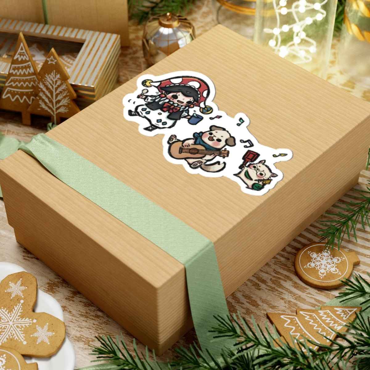 JPLAND Singing Vinyl Sticker – Four Seasons Weekly Planner Set