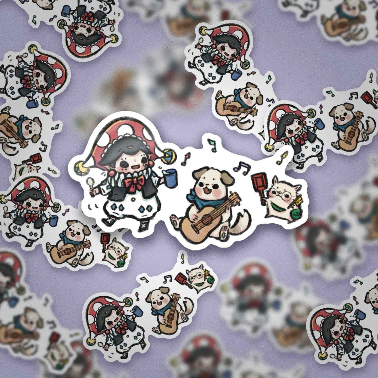 JPLAND Singing Vinyl Sticker – Four Seasons Weekly Planner Set