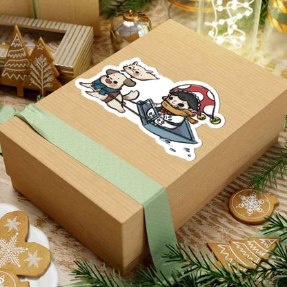 JPLAND Skiing Vinyl Sticker – Four Seasons Weekly Planner Set