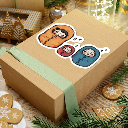 JPLAND Sleeping bag Vinyl Sticker – Four Seasons Weekly Planner Set