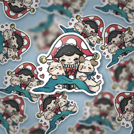 JPLAND Small quilt Vinyl Sticker – Four Seasons Weekly Planner Set