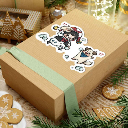 JPLAND Snow battle Vinyl Sticker – Four Seasons Weekly Planner Set