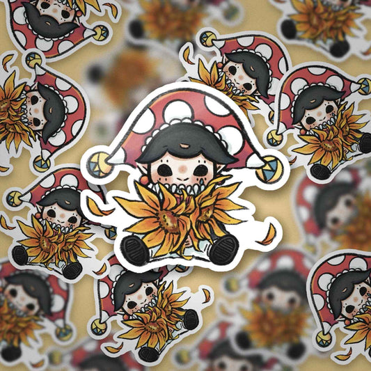 JPLAND Sunflower Vinyl Sticker – Four Seasons Weekly Planner Set