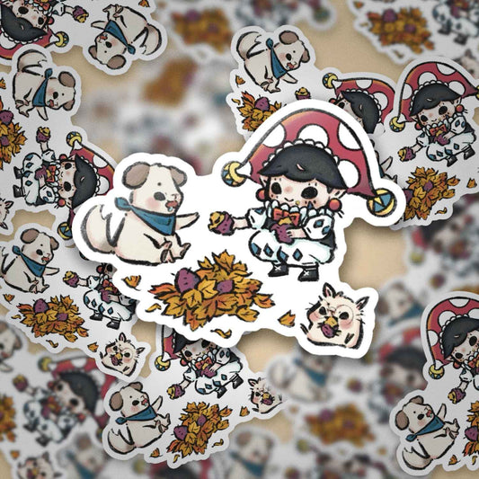 JPLAND Sweet potatoes Vinyl Sticker – Four Seasons Weekly Planner Set