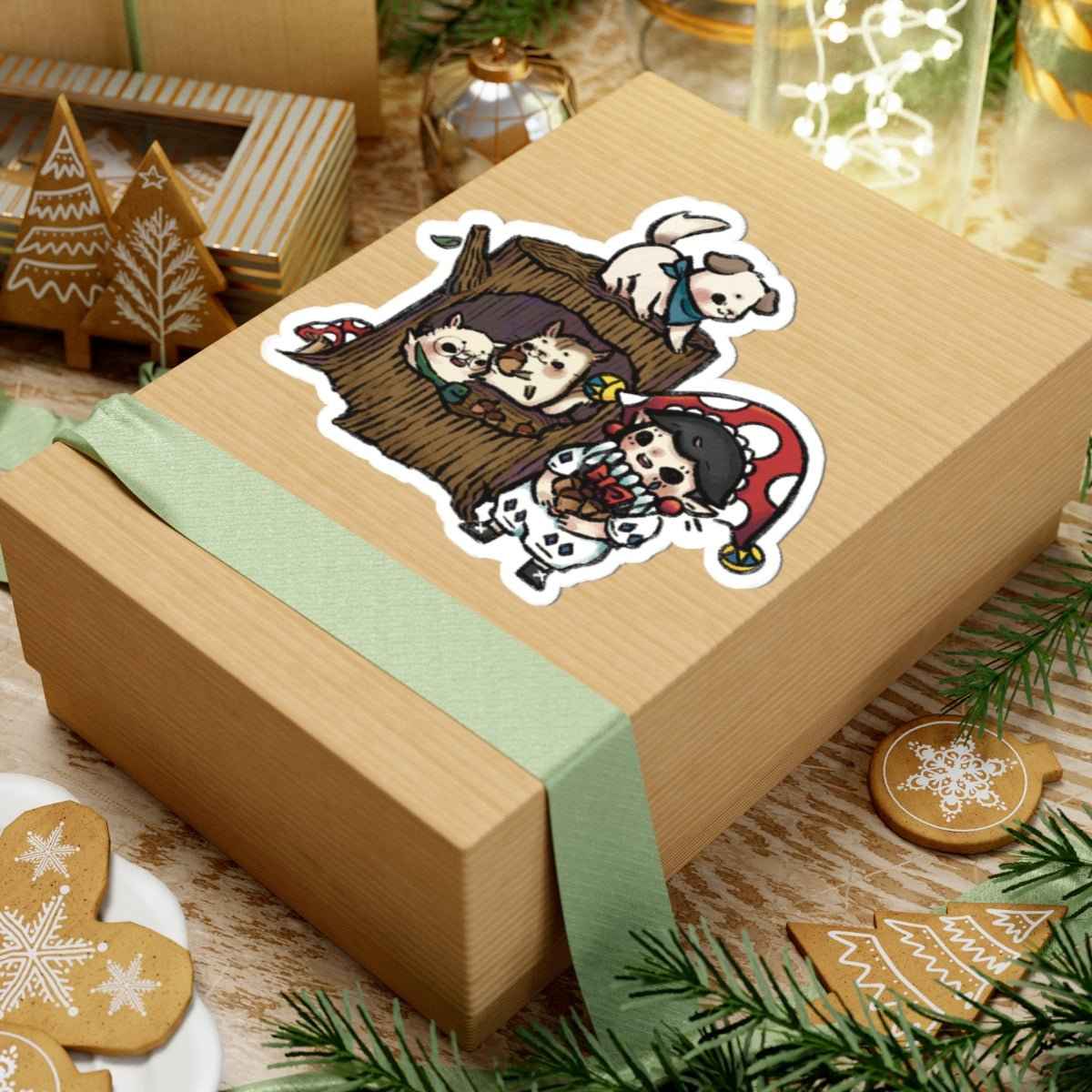 JPLAND Tree hole Vinyl Sticker – Four Seasons Weekly Planner Set