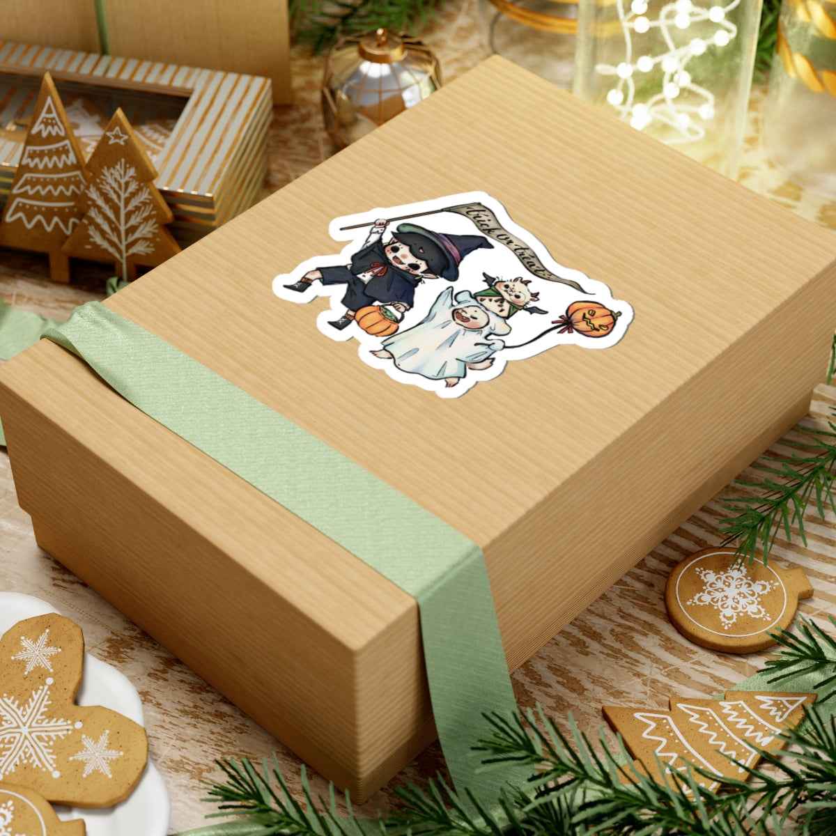 JPLAND Trick or Treat Vinyl Sticker – Halloween Planner Set