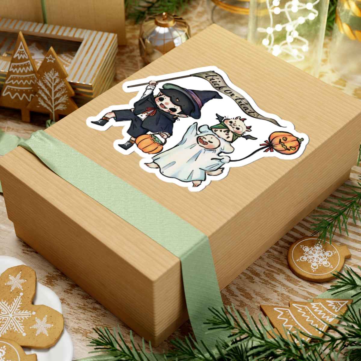 JPLAND Trick or Treat Vinyl Sticker – Halloween Planner Set