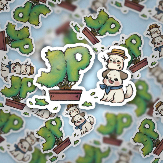 JPLAND Trim plants Vinyl Sticker – Four Seasons Weekly Planner Set